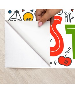 Stena Sticker Самозалепващи образователни STEM стикери за стена — Stickerix.com